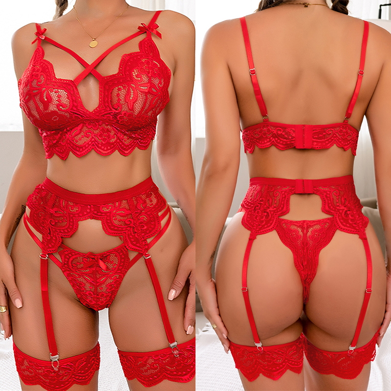 Sexy Lingerie Woman Sex Bra Se - Bralette Triangle Set review and price