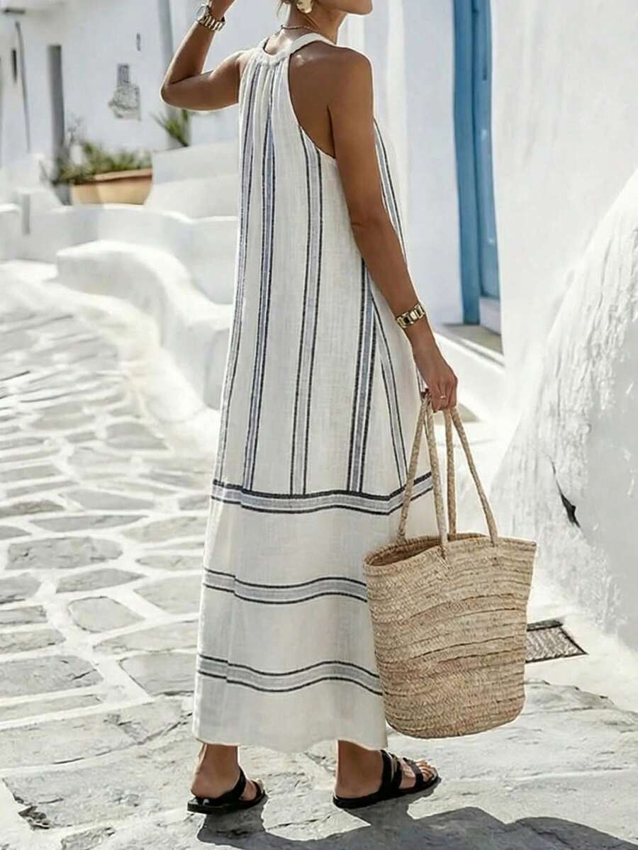 Women Sleeveless Halter Maxi D - Maxi Dress Halter review and price