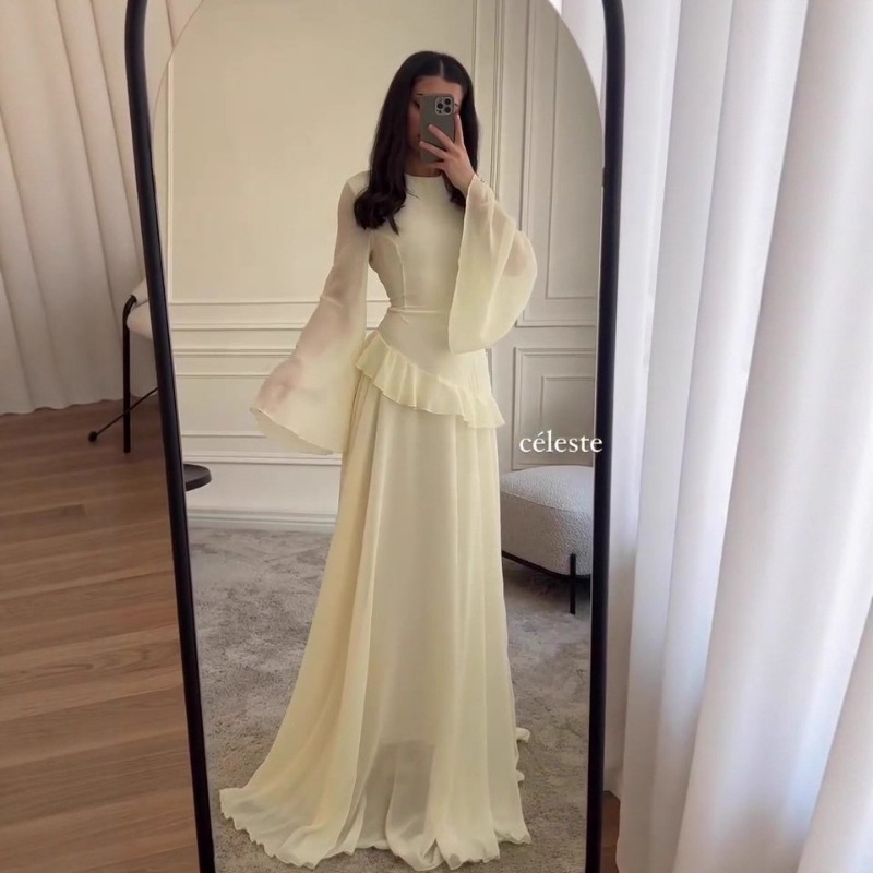 FL Fashion Flare Sleeve Ruff L - Linen Dress Wrap review and price