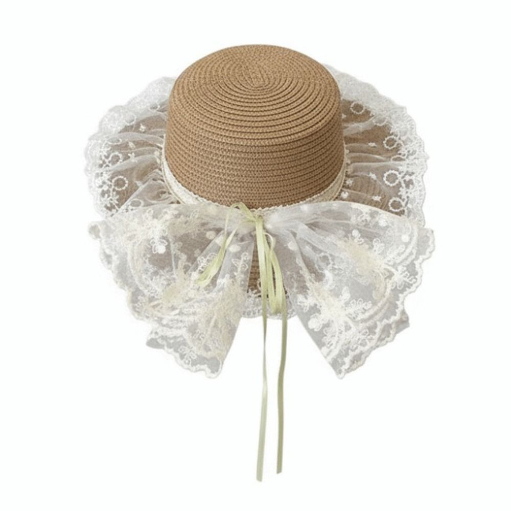 Floppy Lace Bow Sun Hat Breath - Hat Floppy Wide review and price