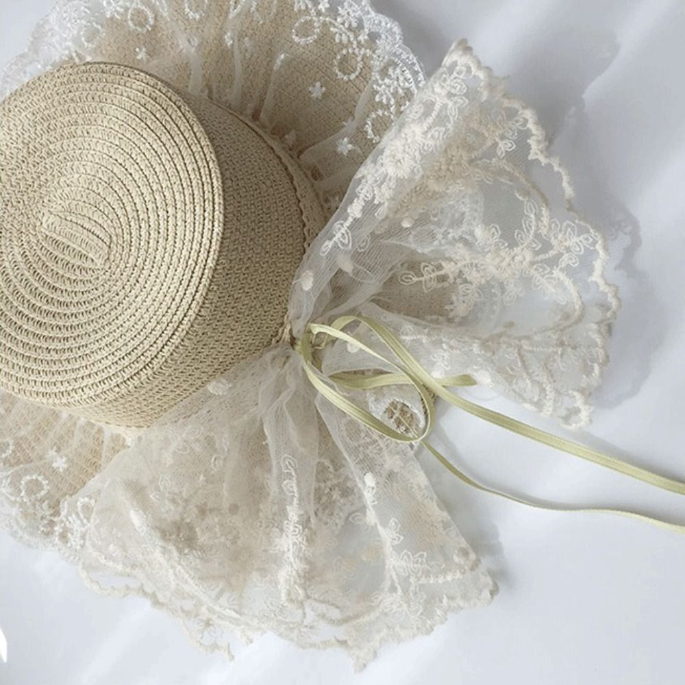 Floppy Lace Bow Sun Hat Breath - Hat Floppy Wide review and price