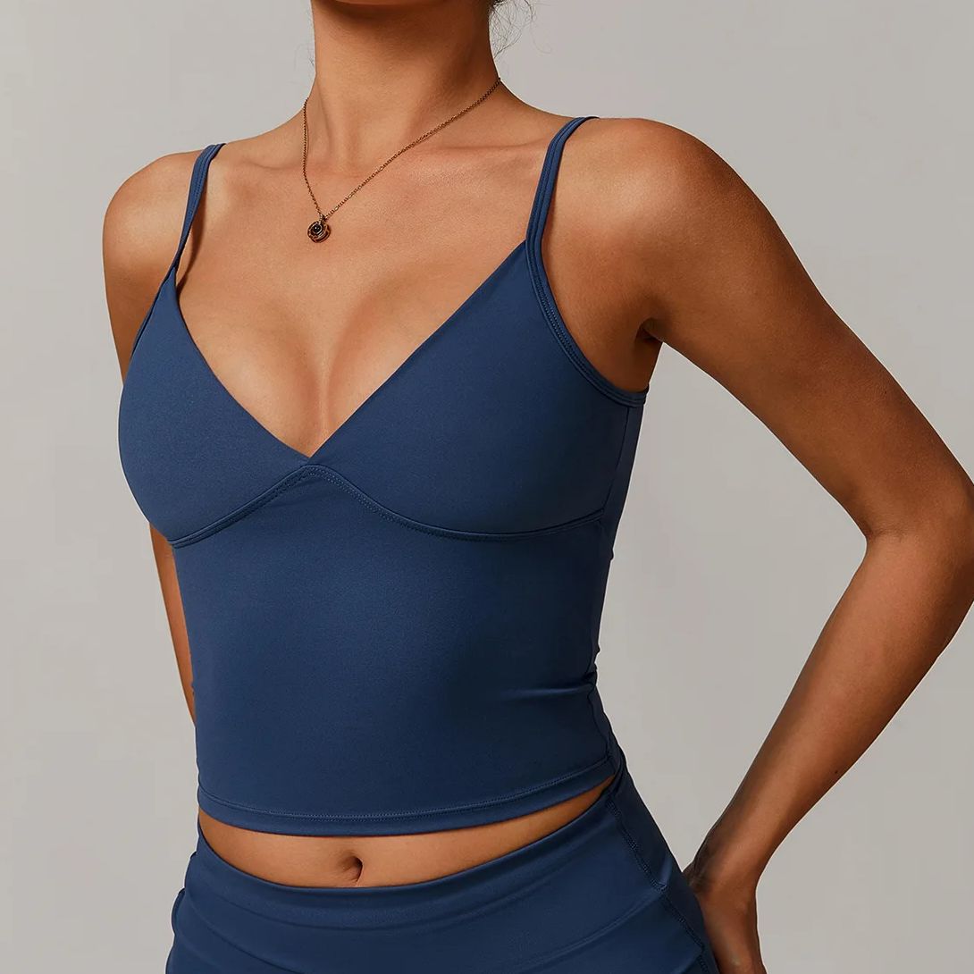 Breathable Sports Bra Fitness  - Crop Top Crochet review and price