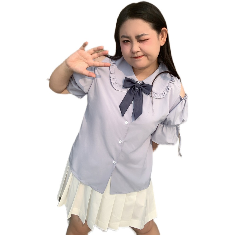 Large Size Jk Uniform Off-the- - Blouse Off Shoulder review and price
