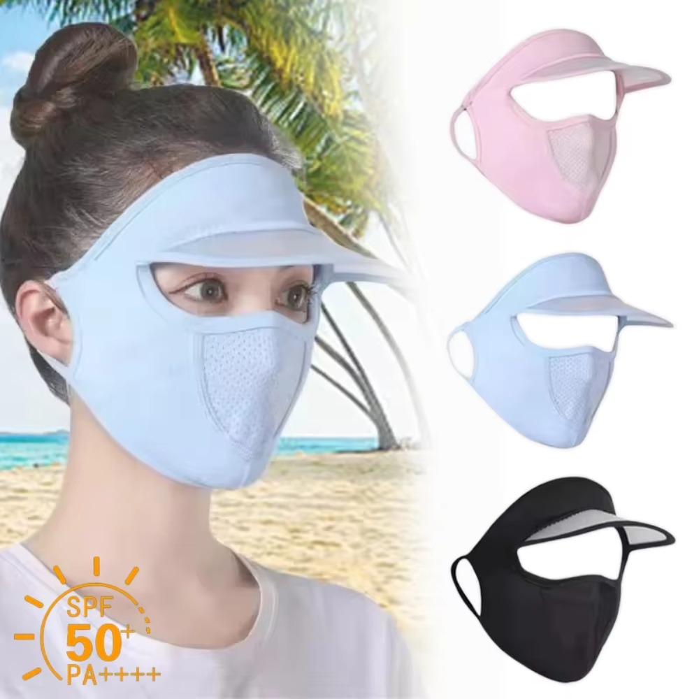 Ice Silk Mask for Outdoor Cycl - Headband Summer Knit review and price