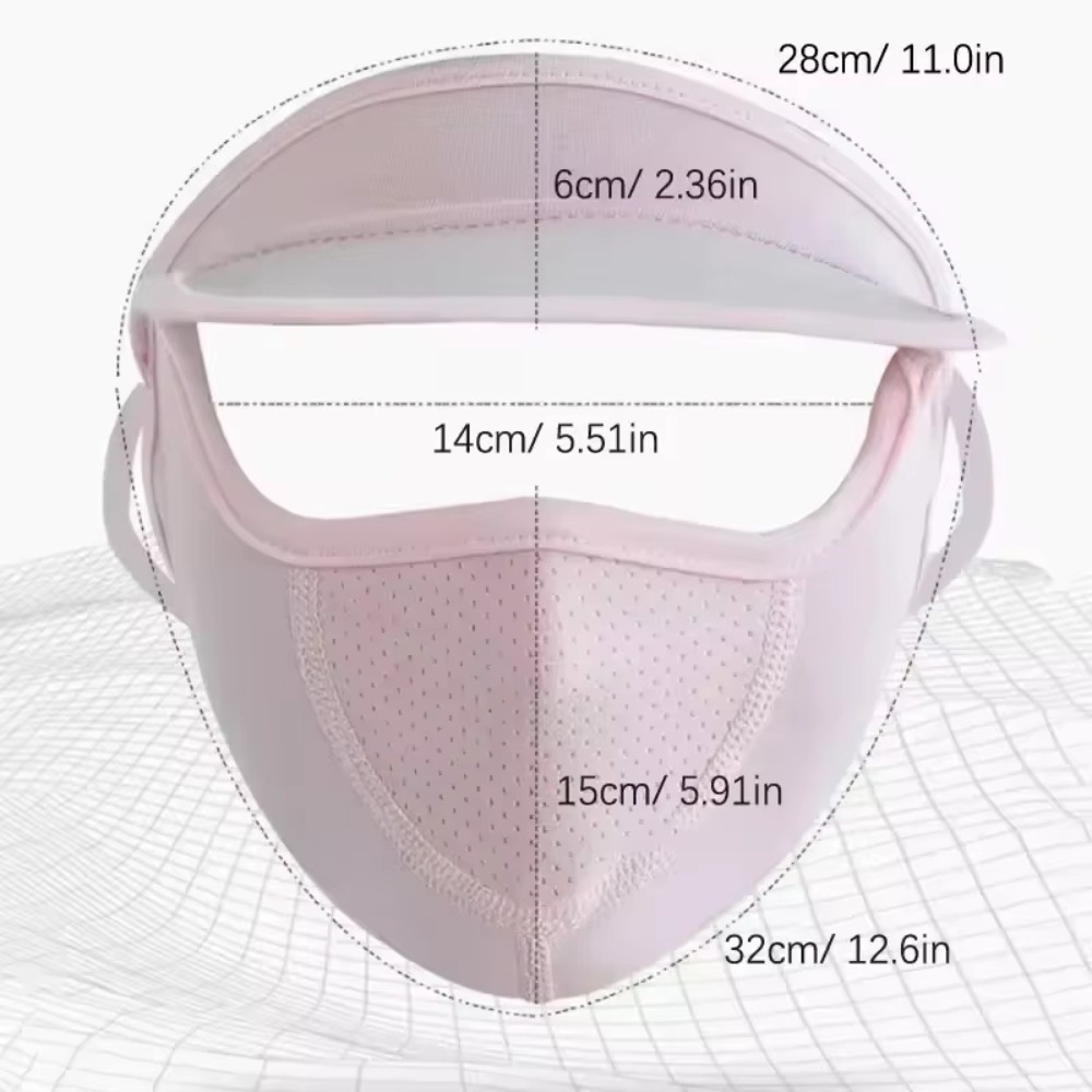 Ice Silk Mask for Outdoor Cycl - Headband Summer Knit review and price