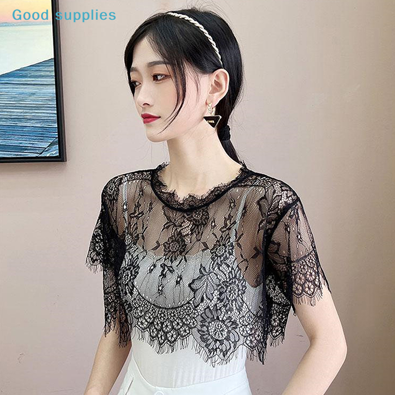 nimbleWomen Scarf Lace Lace Sh - Blouse Off Shoulder review and price