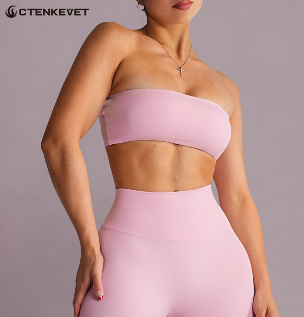 Strapless Sports Bra Gym Crop  - Crop Top Crochet review and price