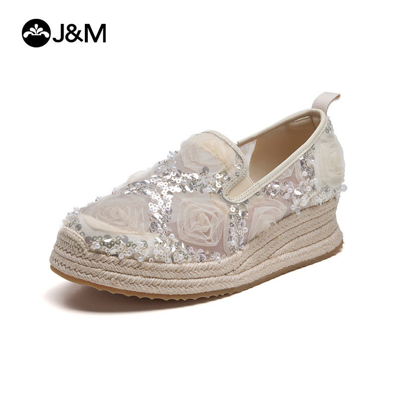 2026 J&M Women Wedges Fashion  - Wedge Espadrille Women review and price