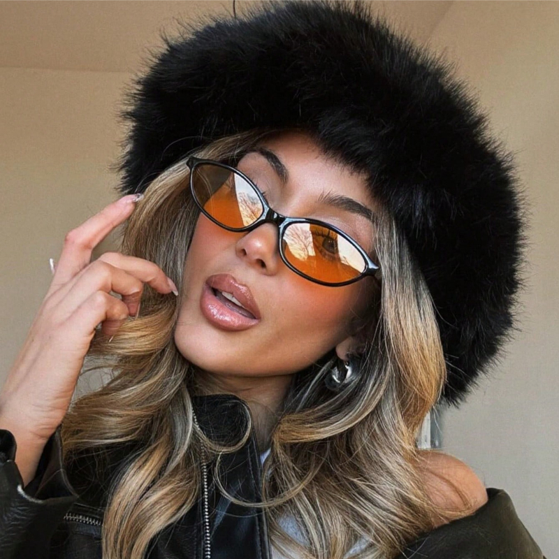 Retro Oval Frame Sunglasses Fa - Sunglasses Cat Eye review and price
