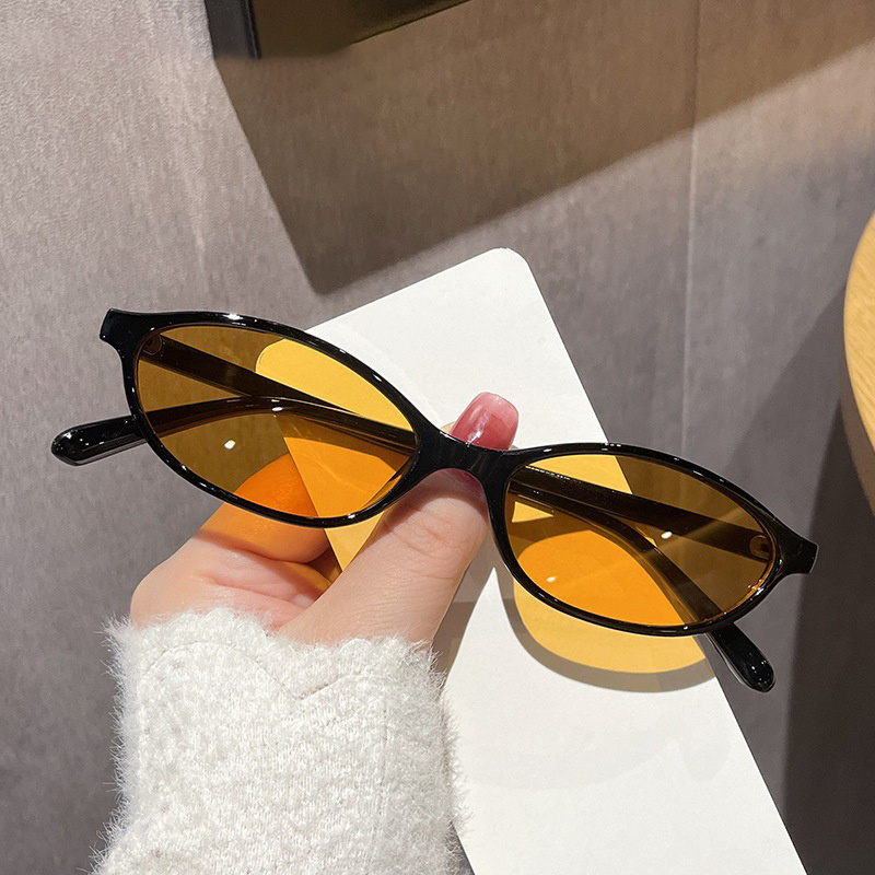 Retro Oval Frame Sunglasses Fa - Sunglasses Cat Eye review and price