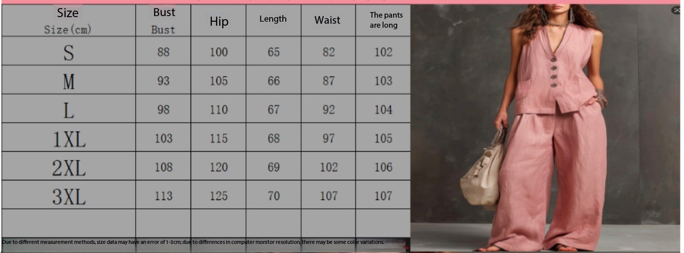 2026 summer women's clothing l - Linen Pant Wide review and price