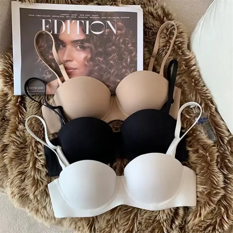 Seamless Bras for Women Invisi - Bralette Triangle Set review and price